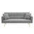 Quiniya 71.26" Modern Teddy Velvet Sofa Bed Folding Couch with Two Throw Pillows for Living Room-1922807400