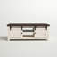 Table basse avec rangement en bois massif Karley-27329572