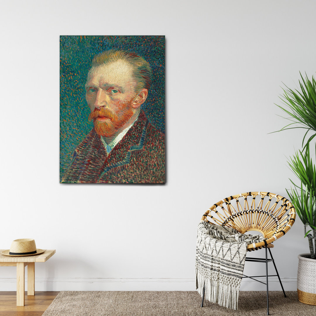 Leinwandbild Selbstporträt von Vincent Van Gogh