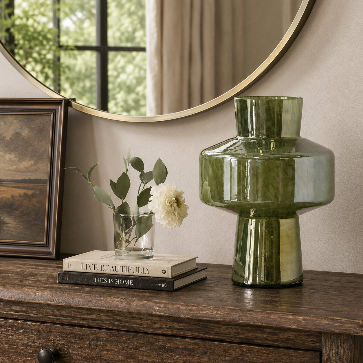 Glass Table Vase