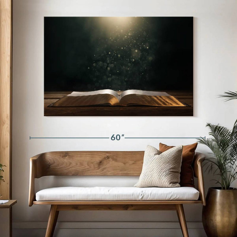 Kerner Open Book, 34" H x 51" W