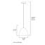 Campo 1-Light Concrete Dome Single Pendant-593615750