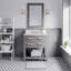 Madalyn 30" Single Bathroom Vanity Set with Mirror-675387973
