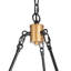 6 - Light Dimmable Sphere Chandelier