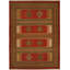 Hand Woven Wool Geometric Area Rug-607265149