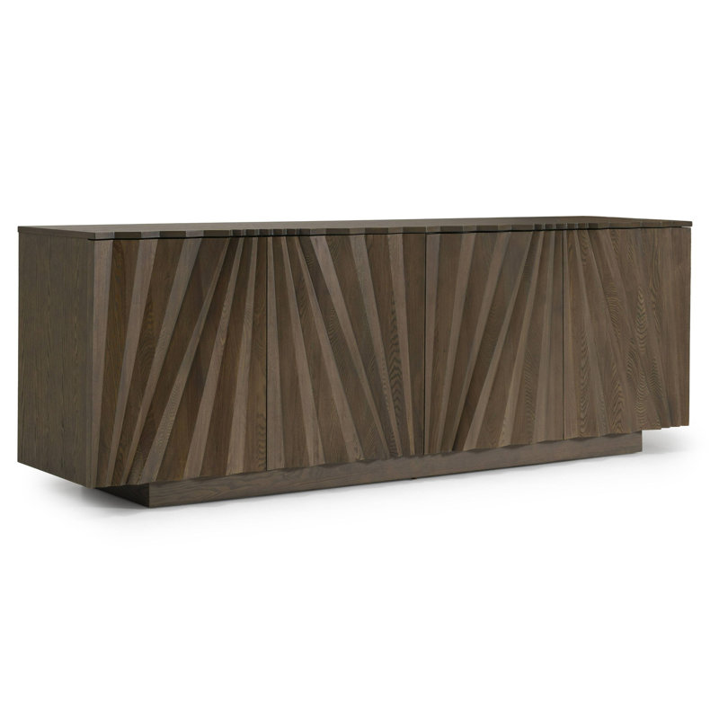 Byer - Buffet moderne gris cendré