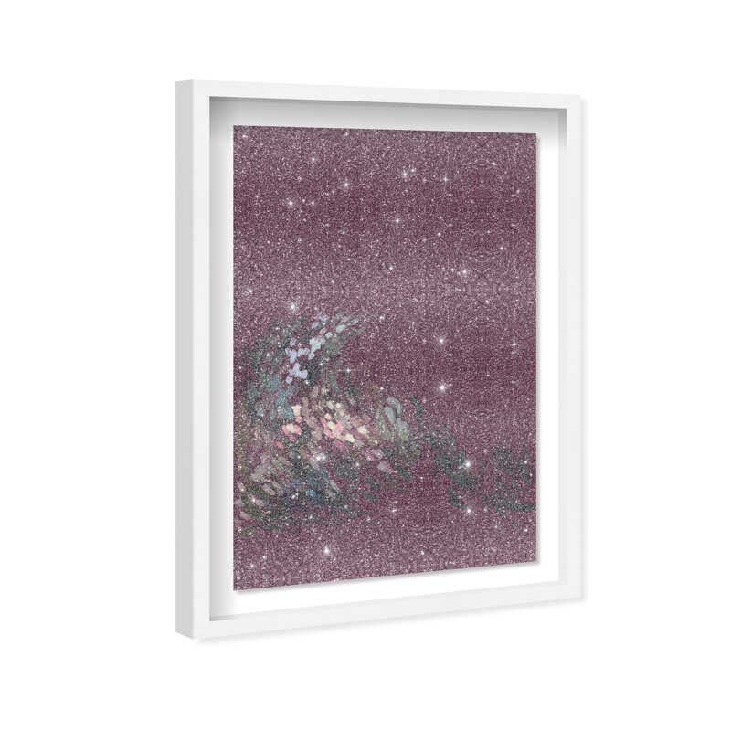 A Spring Wave Print by Oliver Gal, 21.5"H x 31.5"W, White Shadowbox