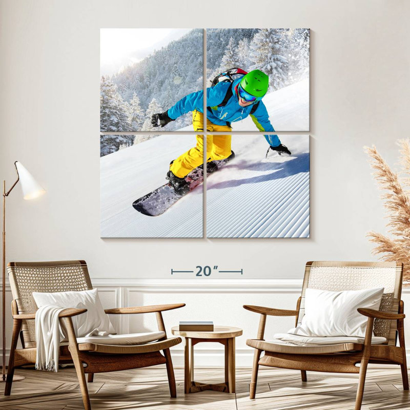 Planche à neige inclinée Sireci, H 57 po x l 57 po