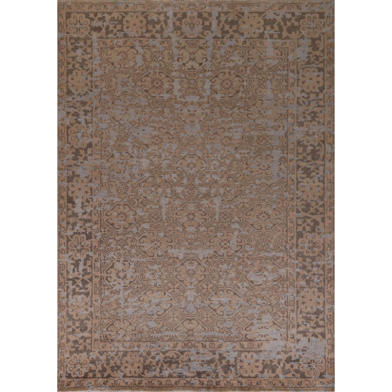 Tapis indien fait à la main Oushak 9 x 12