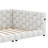 Full-Size Fully Upholstered Platform Bed With USB Ports & LED Strip-723200711