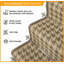 Cosimo Houndstooth Hand Woven Area Rug-1136210866