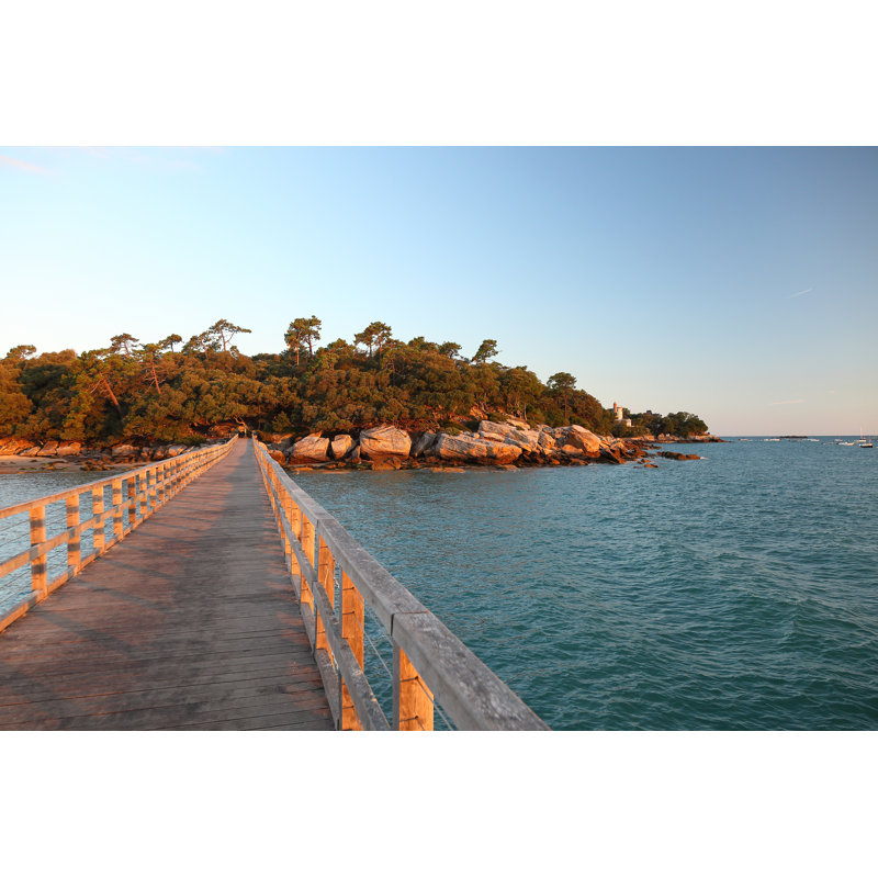 Pedestrian Bridge by Buellom - Wrapped Canvas Print, 30cm H x 46cm W