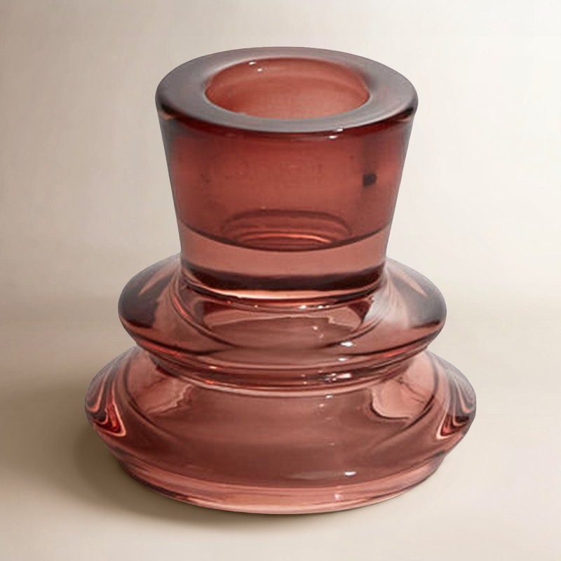 2.25'' H Glass Tabletop Candlestick