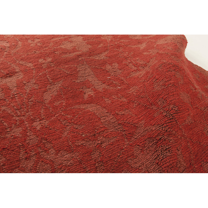 Modern One-of-a-Kind Rectangle 8' X 9'9" Hand Knotted Area Rug