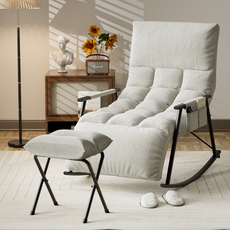 Royalene Stainless Steel Rocking Chair