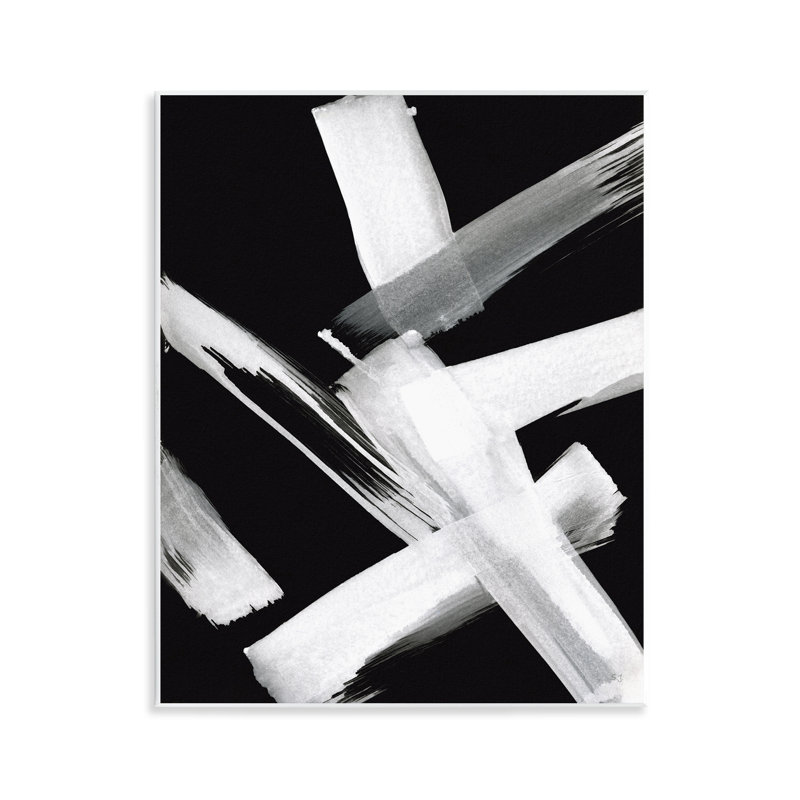 «Brushstrokes on Black» par Susan Jill
