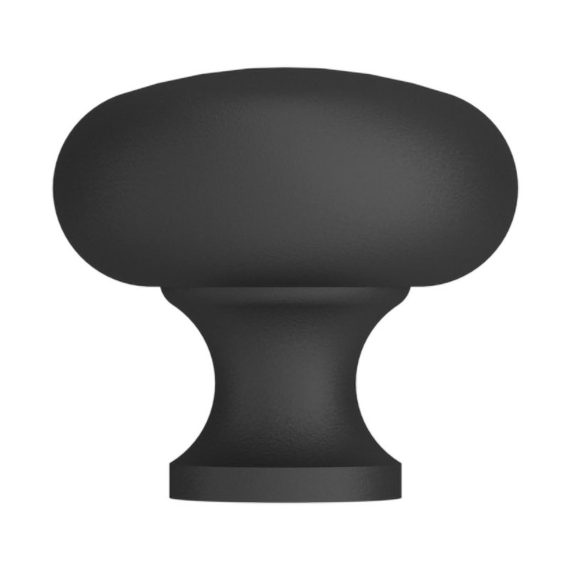 4706 Classic Knob, Satin Black