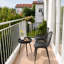 Abrahamsville 2 - Person Plastic Patio Dining Set Round Table