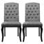 Danton 50cm H Tufted Linen Upholstered Side Chair-40922247