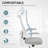 Ergonomic Office Chair, High Back Desk Chair with Flip-up Armrest, Rotatable Headrest, Tilt Function, Adjustable Lumbar Support, Swivel Wheels, Mesh Computer Chair for Home Study, Black-821219520-821219522