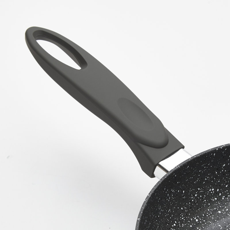 5 Piece Aluminium Grey Non-Stick Cookware Set