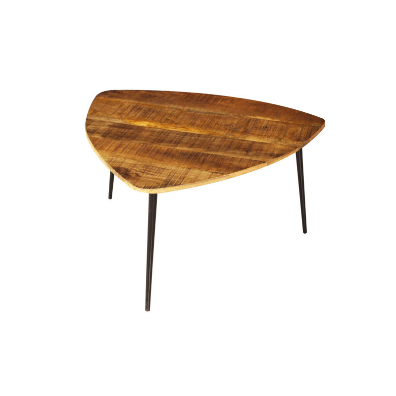 Hennig Three Leg Coffee Table, 80cm H x 80cm L x 47cm W