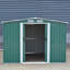 Dark Green  Garden Tool Storage Shed
