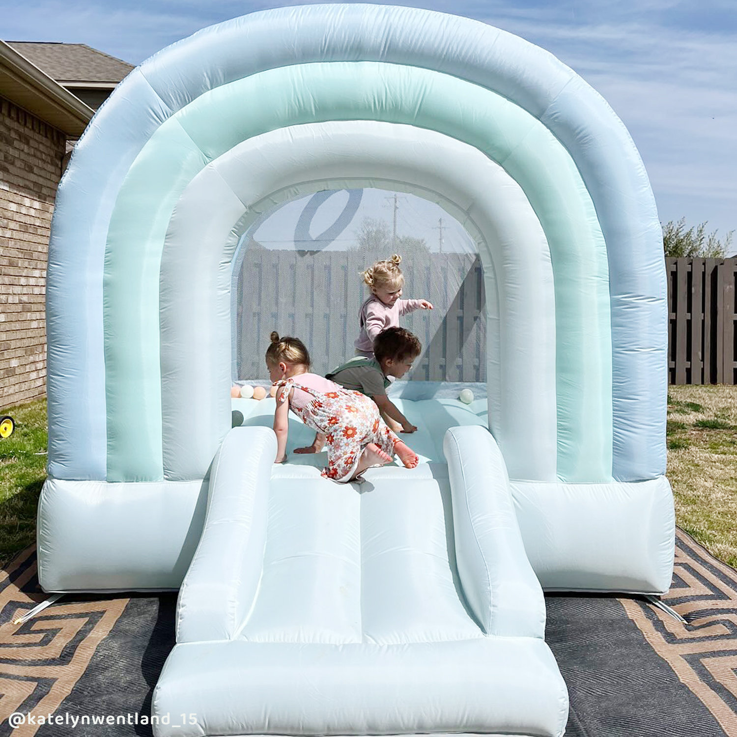 Bounceland Daydreamer Mist Bounce House & Reviews | Wayfair