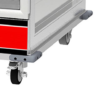 BevLes 1/2 Size Insulated HPC Economy Proofing & Holding Cabinet, in Silver
