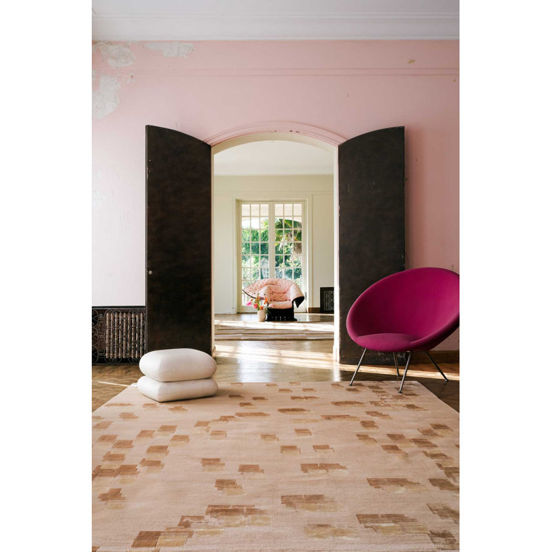 The Rug Company X Kelly Wearstler Runa Area Rug, Clay, Rectangle 5' x 7.6'