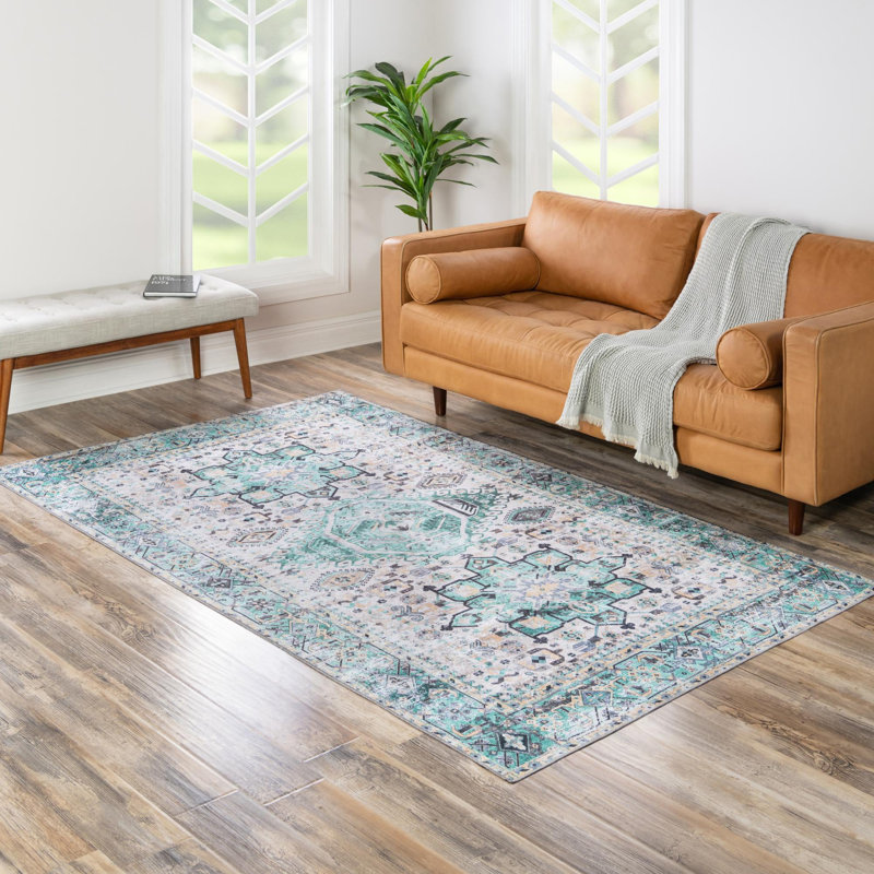 Tapis lavable Bungalow Bungalow, Rectangle 7 pi 10 po x 10 pi