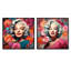 Marilyns Vibrance I - ensemble de 2 impressions sur toile Pop Art-102568438-102568433