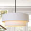 Lustre tambour à 3 lumières Reihan-101122598-109423931