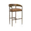 Upholstered Stool with Metal Frame-1745634568-1745634574