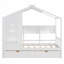 Lit maison en bois
