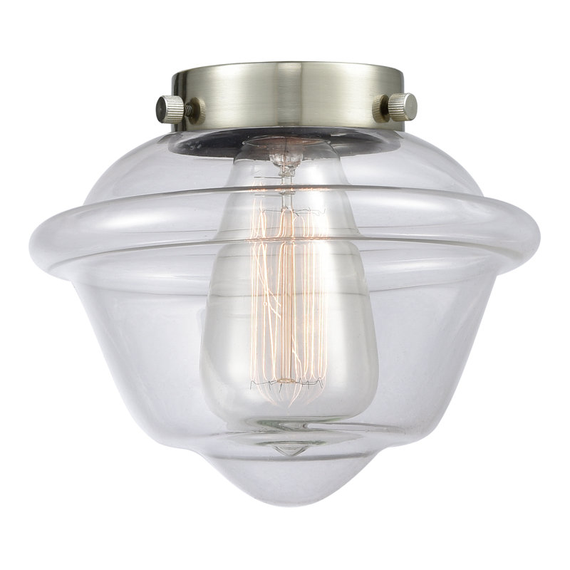 Franklin Restoration - Grourke - Mini-luminaire suspendu à 1 lumière - Interrupteur marche / arrêt - Ampoule DEL, Clair