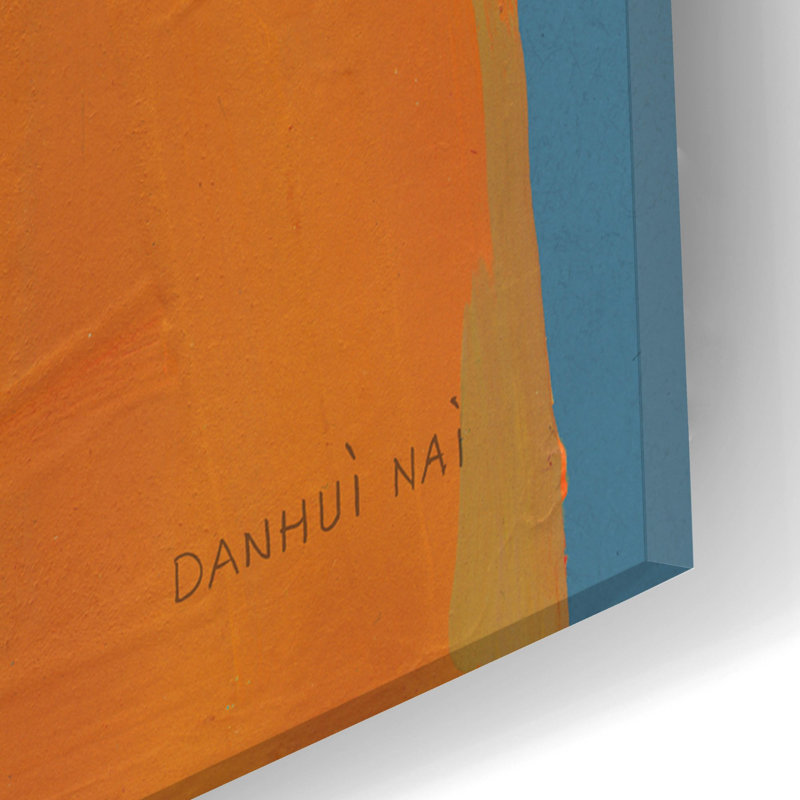«Slender Stems 2 Jewel Toned» par Danhui Nai, art mural en verre acrylique, H 24 po x l 16 po