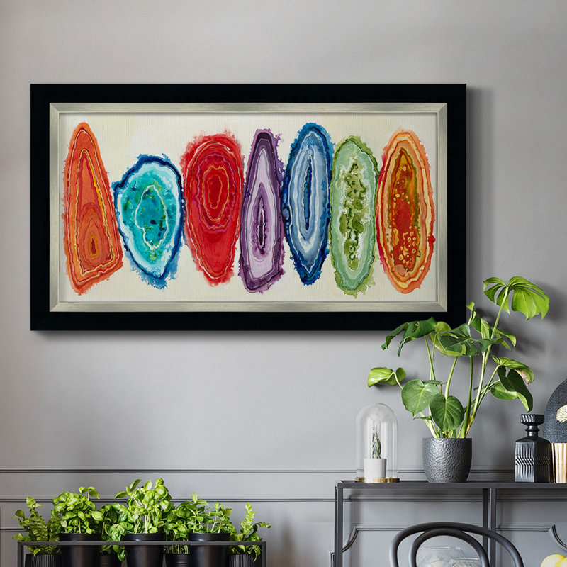 " Geode Slice ", 29" H x 53" W x 2.5" D