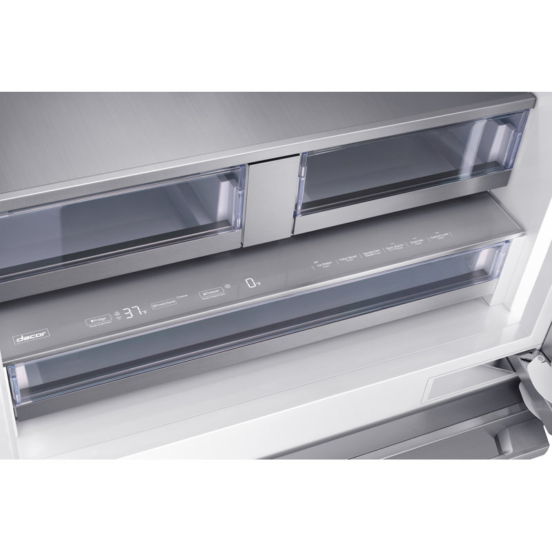36" Built-In French Door Refrigerator, Panel Ready 