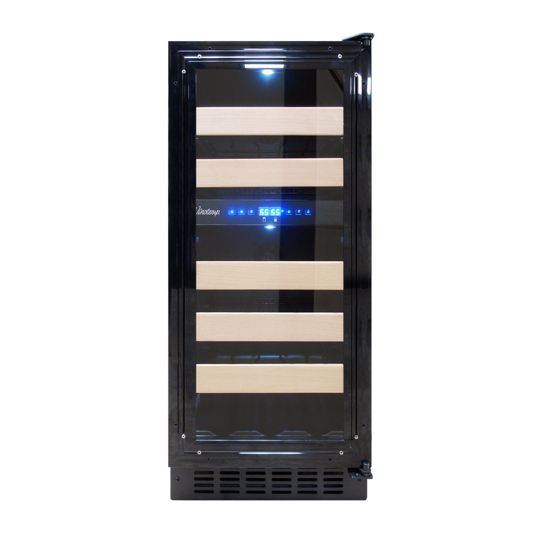 Vinotemp Private Reserve Panel-Ready Dual-Zone 15" Wine Cooler Vinotemp