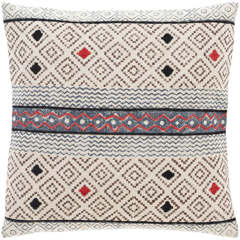 Housse de coussin en coton Genevieve