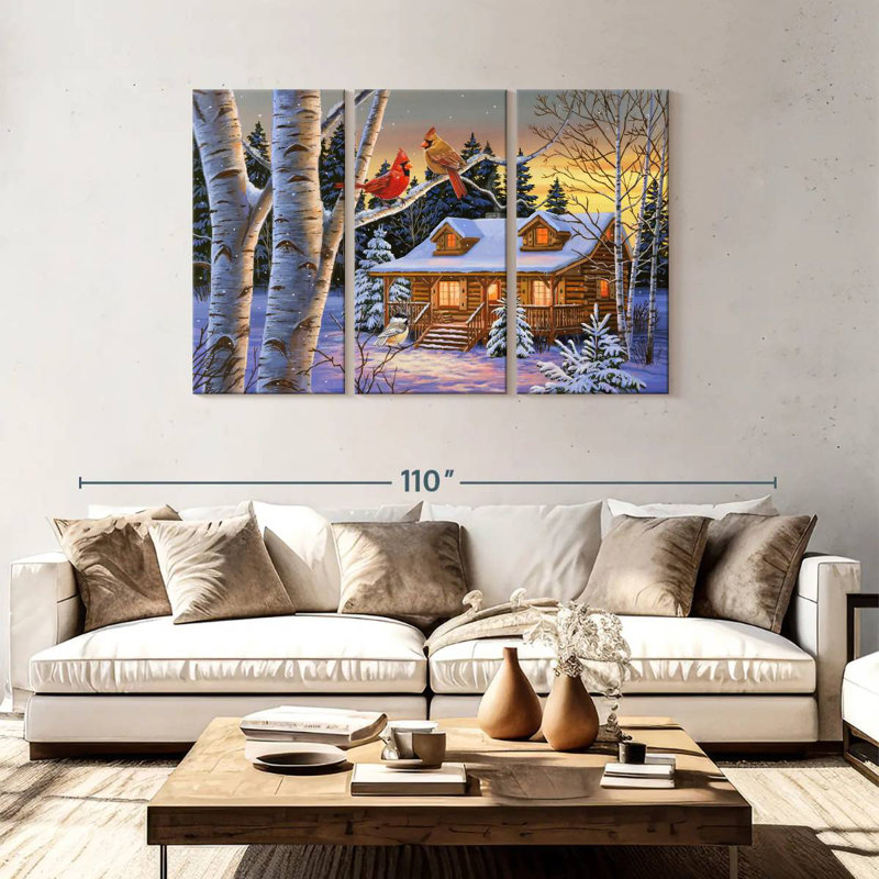 Lilie Rustic Retreat, H 48 po x l 74 po