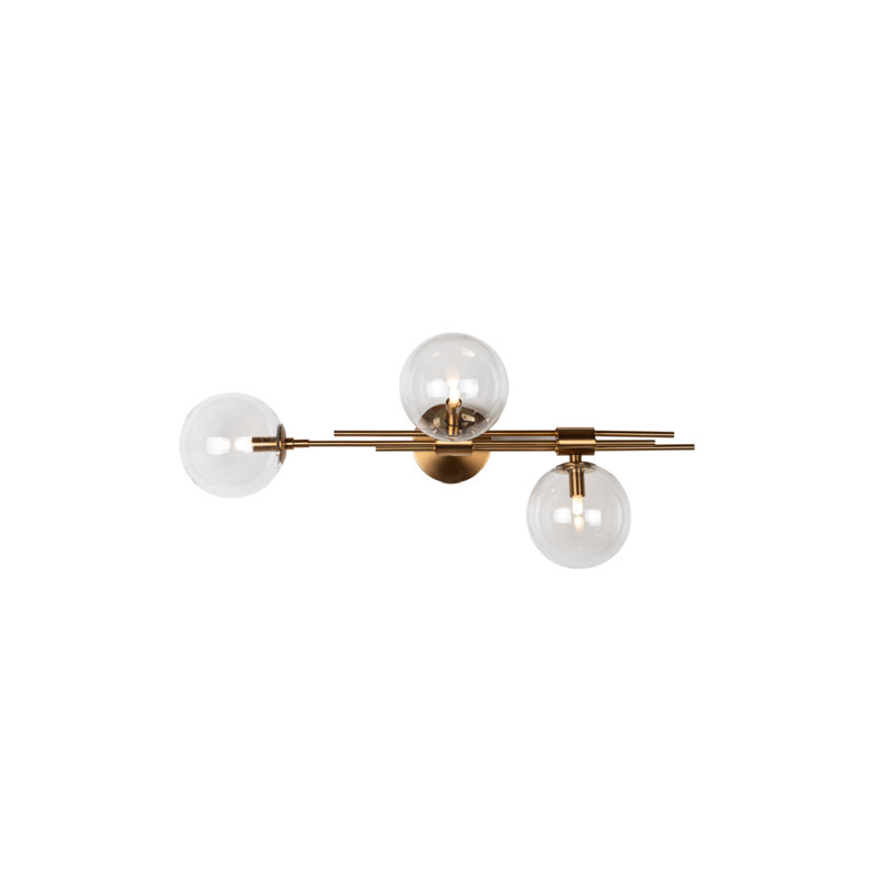 Davine 3 - Light LED Armed Sconce