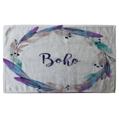 Cotton Floral Tea Towel Kitchen Towel