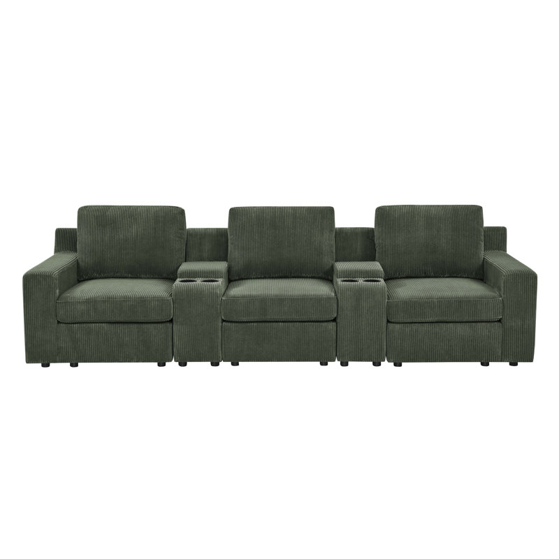 Canapé Lingmell, Vert foncé