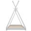 Lit plateforme House avec structure triangulaire-2120773218