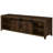 Dark Pine Finish 2-Door Engineered Wood Tv Stand For 70 - 79 Inch Tvs, Offering A Stylish And Functional Setup With Finish, Two Drawers, Sliding Doors Home Areas-268627516