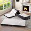 Surmatelas pliable en mousse à mémoire de forme 3 po à 3 po Colligan-1320464088-1286785120