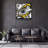 Elegant Decorative Tempered Glass Painting, 40 x 40 Inches | 100% Tempered Glass, Thickness: 0.16 Inches | UV Printing for Vibrant Colors & Durability | Perfect for Home Decor & Art Enthusiasts