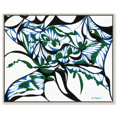 Manuel Roman - Swirling Ferns Print by Oliver Gal
